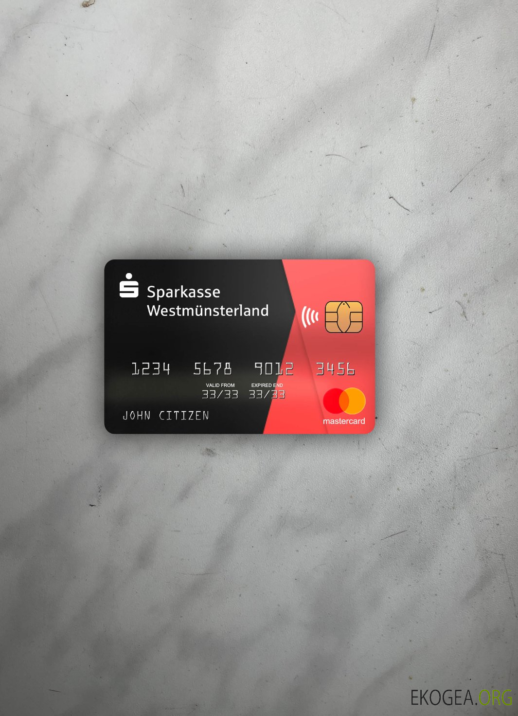 Allemagne Sparkasse Westmunsterland banque mastercard photolook ,